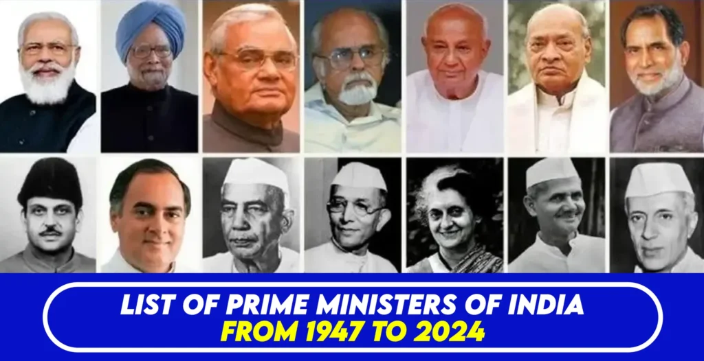 List of Prime Ministers of India (1947-2024)